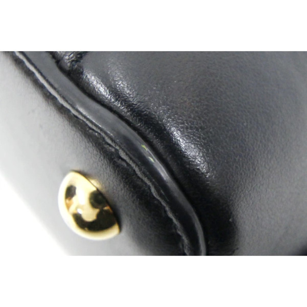 Gucci Handbag GG Matelasse Leather Black Crossbody Shoulder Bag - Picture 4 of 8